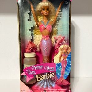 Bubbling Mermaid Barbie 1996